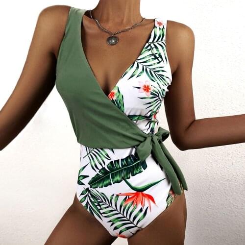 Woman Swimsuit 2020 One Piece Bathing Suit for Women Big Black Beach Swimming Vintage Bather Female Swimwear