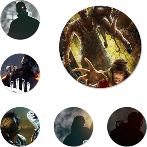 Horror Dead by Daylight Icons Pins Badge Decoration Brooches Metal Badges For Backpack Decoration 58mm