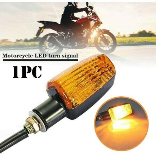1 Pc Motorbike Motorcycle Indicators Turn Signal Lamp 12v Amber Light Universal Led Turn Signals For Motorcycle Accessories