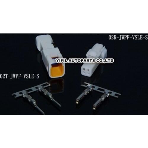 10pcs/lot 2 Pin/Way Male Or Female Automotive Connector Plug Housing For JST 02R-JWPF-VSLE-S 02T-JWPF-VSLE-S