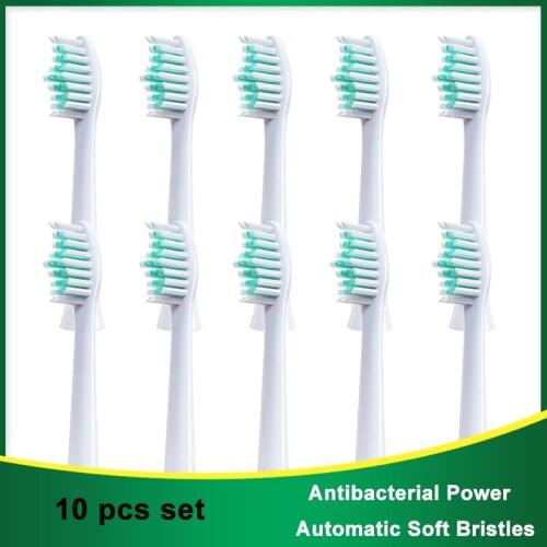 DuPont Dental Brush Heads 10pcs For Oclean BAIR X1S/G1/G20 Replacement Brush Heads Smart Electric Replace ToothBrush clean Head