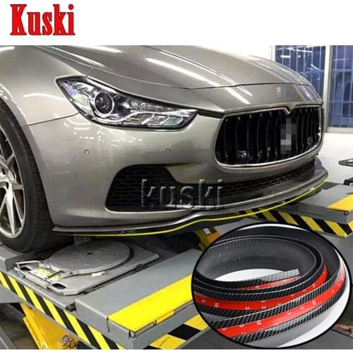 2.5m Car Front Chin Spoiler Stickers For Chevrolet Cruze Aveo Captiva Lacetti TRAX Sail Epica Jaguar XE XF XJ Accessories