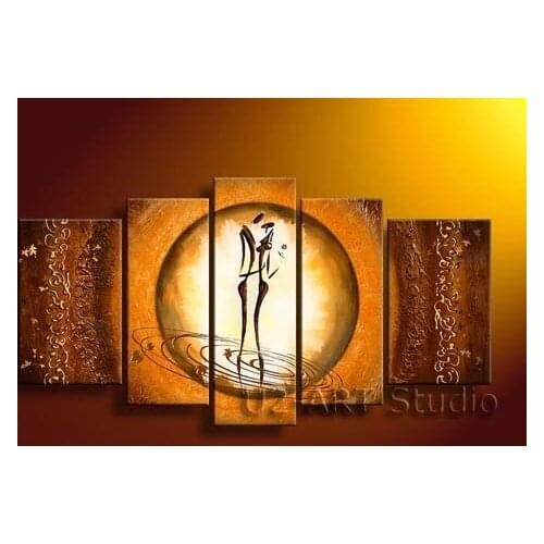 Abstract Group paintings,home decorate,reproduction,handicraft,modern art,painting of house GP36