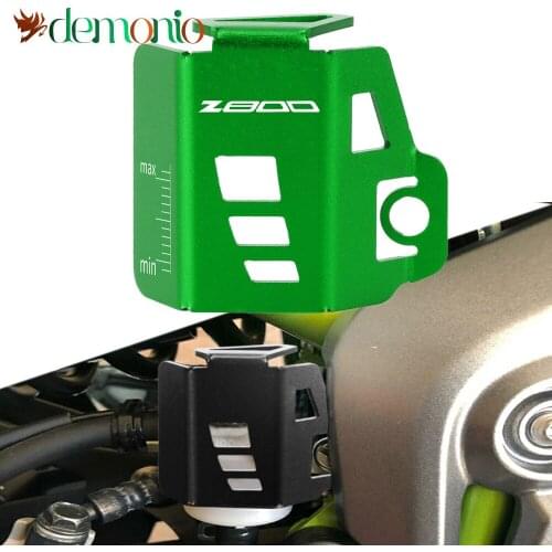 Motorcycle CNC Aluminum Protection cover Brake Fluid Reservoir Oil Cap Guard For KAWASAKI Z800 2013 - 2018 z 800