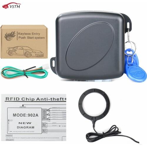 Car Alarm Remote Control Car Keyless Entry Engine Start Alarm System Push Button Remote Starter Stop Auto