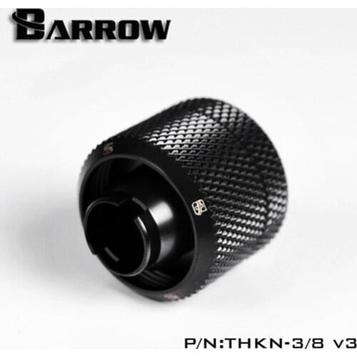 Barrow G1/4" Thread 3/8" ID x 1/2" OD Compression Fitting Water Cooling THKN-3/8-B03