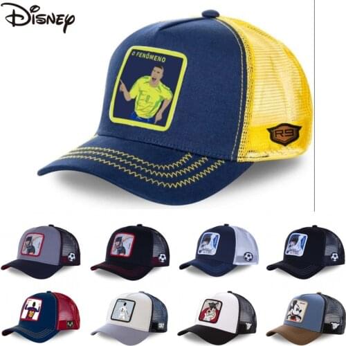 New Brand Disney Minnie Mickey Snapback Cotton Baseball Cap Men Women Hip Hop Dad Mesh Hat Trucker Hat Dropshipping