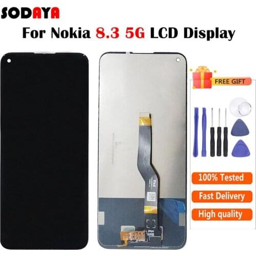 Display For Nokia 8.3 5G LCD Display Touch Screen Assembly For Nokia 8.3 LCD Screen Display Replacement Part