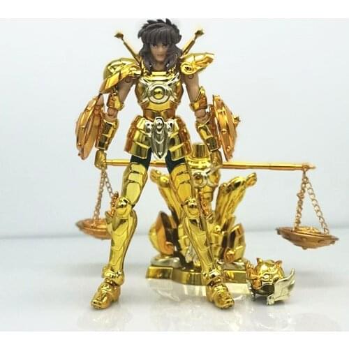 SG Model Saint Seiya Myth Cloth Gold EX DDP Libra Docko/Dohko With Mini Totem/Object Knights of the Zodiac Action Figure InStock