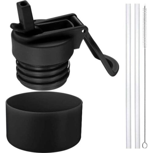 Nozzle Cap for Hydro Flask Sports Water Bottle Wide Flaps 12 18 21 24 Oz Portable Compatible with Most Wide Mouth Bottle