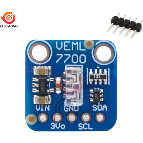 VEML7700 Ambient Light Sensor Module 4162 Optical Sensor Development Tools VEML7700 Lux Sensor - I2C Light Sensor
