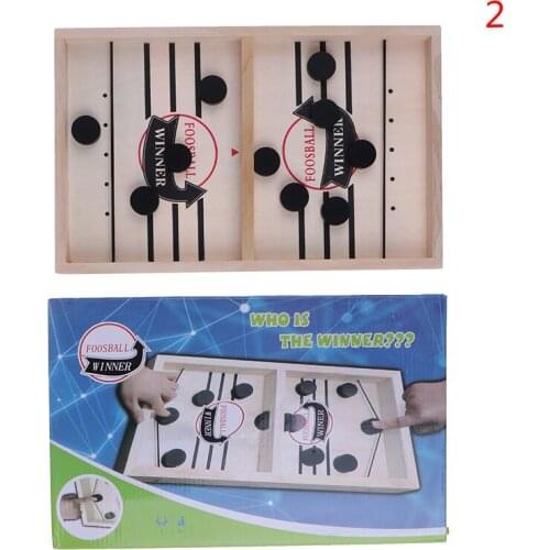 Dropshipping Paced Sling Puck Winner Fun Toys For Family Child Kids Board-Game Party Game Time Funny Toys Fast Hockey