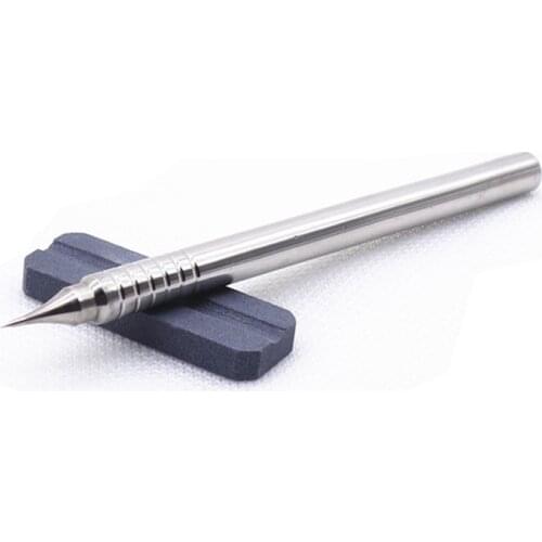 Easy grip modeling scriber Nine Sea 601 Stainless Steel Needle Groove Scribed Line Pen With Polished Stone Gundam Tools