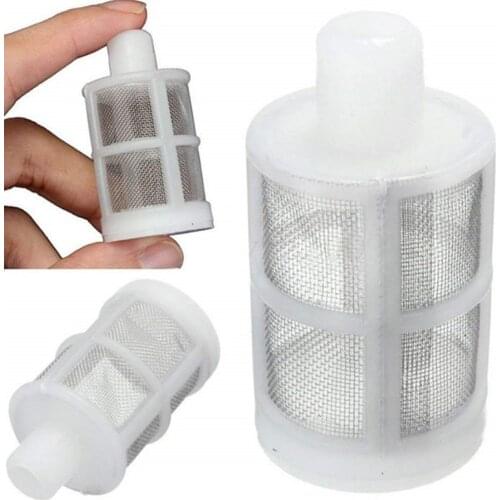 6 8 10 11.5 12mm Stainless Steel Mesh Fish Tank Filter Mesh Water Pump Hose Net car Cleaning Screen Home Wine Making net Supplie