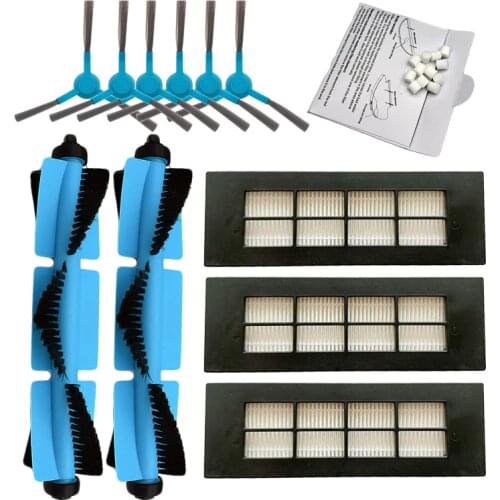 Roller brush side brush mop HEPA filter Water Tank Filter Robot Sweeper Accessories replacement for Conga 3090 vacuum cleaner