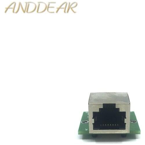 10/100/1000Mbps standard RJ45 network port to 2.0 pitch pin mini adapter module compatibility low power supply noise gigabit