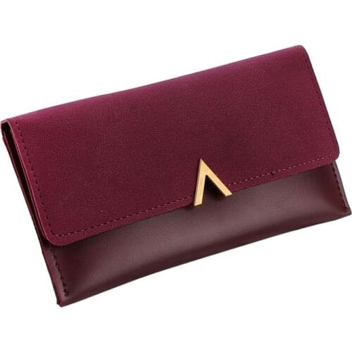 Women Wallets Brand V Lady Handbags Moneybags Zipper Coin Purse Woman Envelope Wallet Money Cards ID Holder Bags Purses Pocket