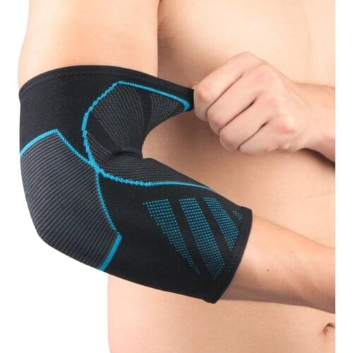 1PCS Elbow Brace Compression Support Elbow Sleeve Pad for Tendonitis Tennis Basketball Volleyball Elbow Protector Reduce Pain