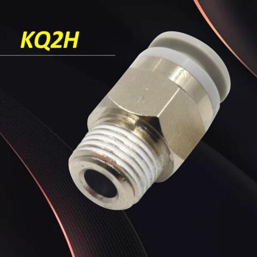 10pcs KQ2H 04 06 08 male connector KQ2H04-M5 KQ2H04-01S KQ2H04-02S KQ2H06-M5 KQ2H06-01S KQ2H06-02S KQ2H06-03S