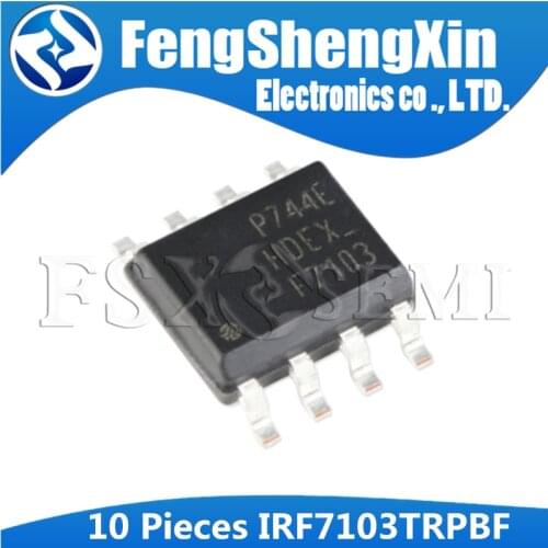 10pcs/lot IRF7103TRPBF IRF7103 F7103 F7103Q IRF7103QTRPBF Power MOSFET SOP-8
