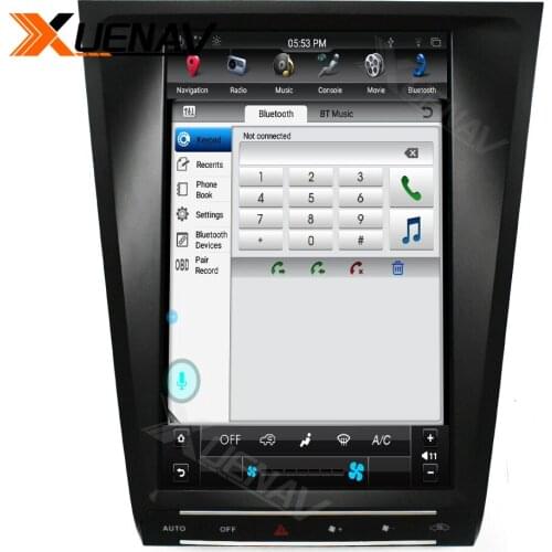 12.1 Inch Android System Car Radio GPS Navigation For-Lexus GS/GS200/GS300/GS350/GS450/GS460 2005-2011 Vertical Screen