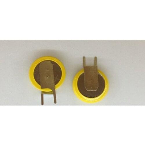 5PCS/LOT CR1220 1220 3V button battery vertical welding pin 2 pins. CR1220 Right knife