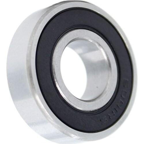 6001 Hybrid Ceramic Bearing 12x28x8 mm ABEC-1 1PC Bicycle Bottom Brackets & Spares 6001RS Si3N4 Ball Bearings