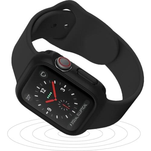 Watch case for apple watch 4 5 band 44mm 40mm iwatch 3 2 strap 42mm 38mm Protector cover Scratch Resistant Shockproof bumper