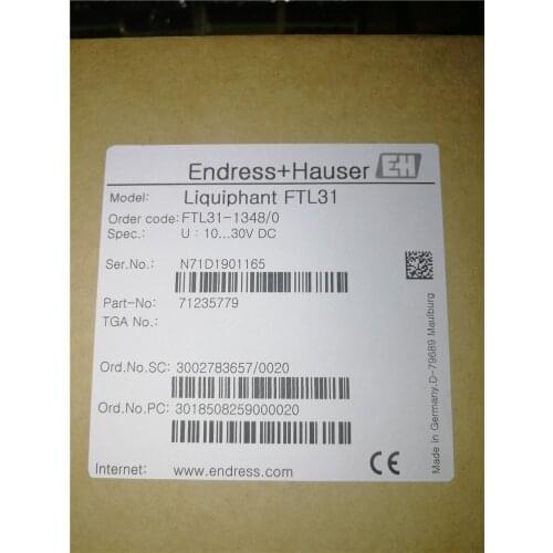 E+H FTL31-AA4M3BAWSJ,FTL31-1348/0