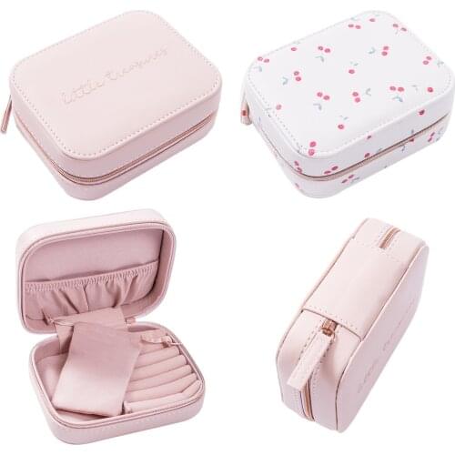 NEW 2020 Earring Ring Jewelry Display Storage Box Case Organizer Flannel Tray Holder