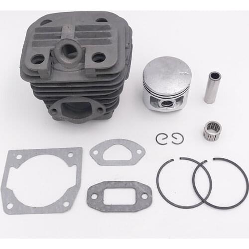 43mm 45mm 45.2mm Chainsaw Cylinder Piston Needle Cage Gasket kit For 4500 45cc 5200 52cc 5800 58cc Gasoline Chainsaw Spare Parts
