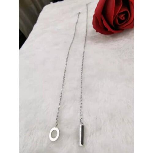 Korean fashion necklace steel