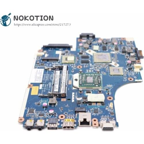 NOKOTION For Acer aspire 5551 5551G 5552 5552G Laptop Motherboard NEW75 LA-5911P MBPUU02001 MAIN BOARD HD5650M 1GB Free CPU