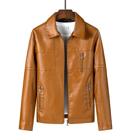 Autumn New Products Mens Fashion Trend Casual Motorcycle Jacket Loose Korean Version