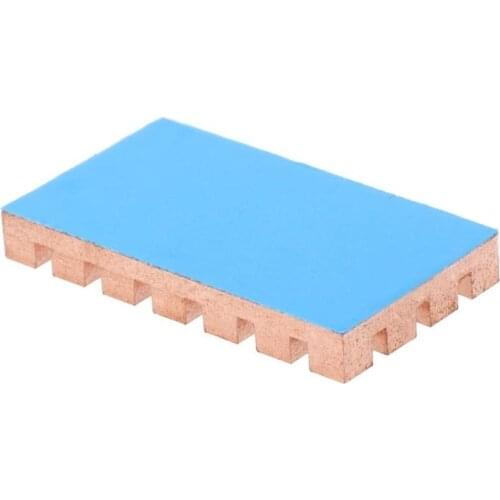 32x18MM M.2 SSD 2260 NGFF 2242 Computer Laptop Solid Hard Disk Ultra-thin Copper Fin Cooling Cooler Silent Heat Sink Radiator