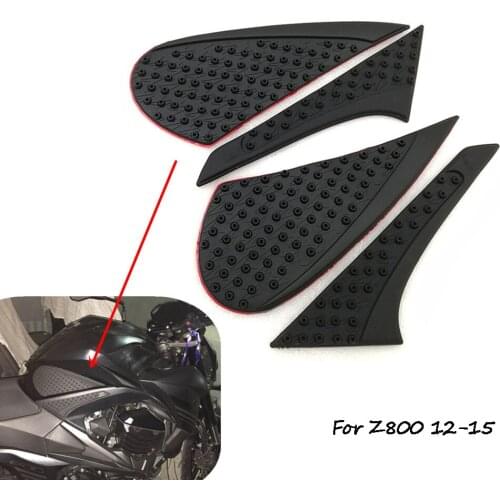 OLPAY Motorcycle Gas Tank Side Traction Knee Protector Anti Slip Pad For Kawasaki Z800 Z 800 2012-2015