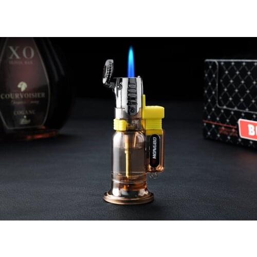 Straight Into The Small Spray Gun Creative Small Welding Torch Lighter Solid and Durable Metal Nozzle Smoke Accessories for Weed