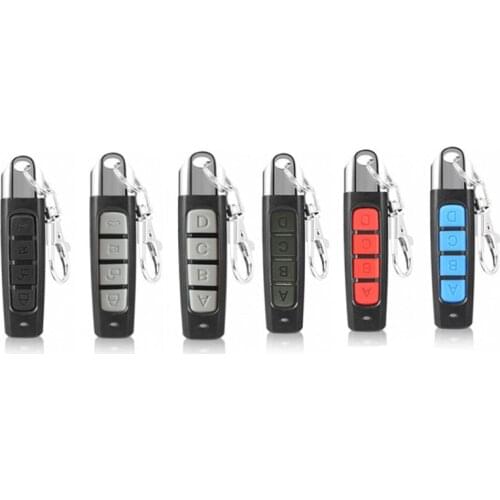 433Mhz Remote Control Garage Gate Door Opener Remote Control Duplicator Clone Cloning Code Car Key DIY Copy Door Remote Control