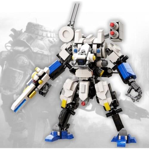 Robot Warrior Building Blocks Toys For Children Original Design Armor Anime Figure Model Mech Action Figure Assembly Block Dolls