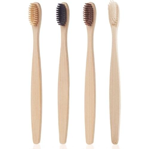 1/5Pcs/set Natural Bamboo Toothbrush Portable Soft Hair Health Tooth Brush Eco Friendly Brushes Oral Care Tools Teeth Cleaning
