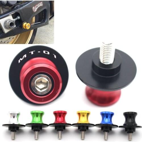 Swingarm Sliders Spools Screws Stand Slider Motorcycle For Yamaha MT-01 MT01