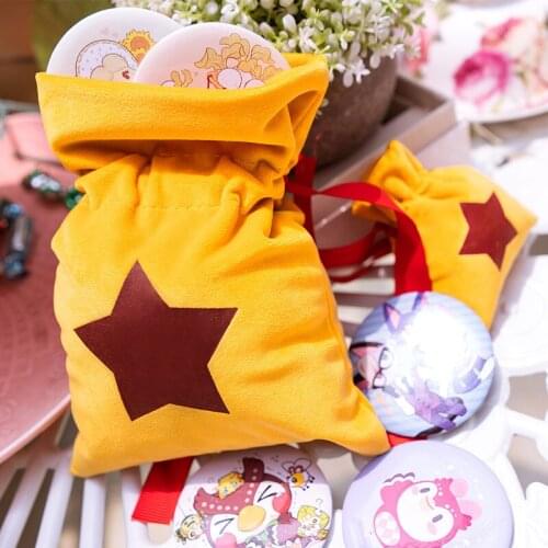 Animal Crossing Yellow Money Storage Bag Coin Purse Bag Costume Cosplay Prop Gift Collection Souvenir
