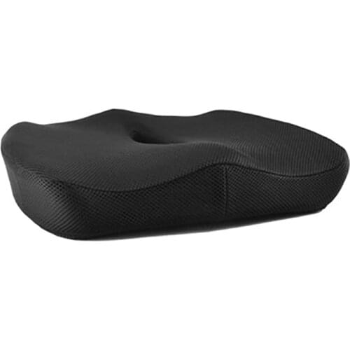 Premium Comfort Seat Cushion - Non-Slip Orthopedic 100% Memory Foam Coccyx Cushion for Office Chair Car Seat