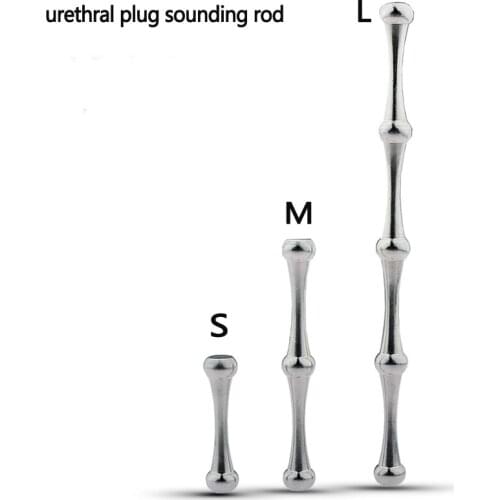 Uretra Masturbator Stainless Steel Urethral Sound Dilator Sounding Plug Dilatador Uretral Plug Penis Insert BDSM Men Sex Toys