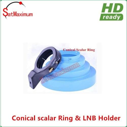 Free shipping blue color signal amplifier C band Conical sclar ring Kit Free to air