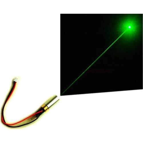12mW 532nm 2.8V-3.7V Green Laser Module Point Stage Tube Dot Positioning