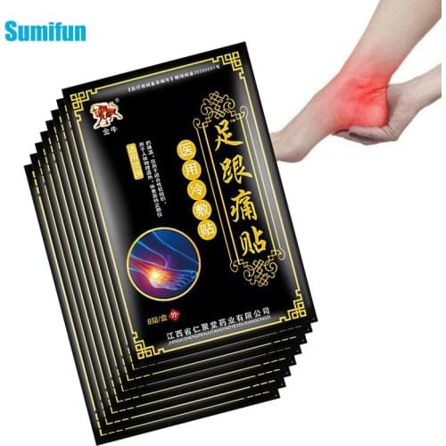 80Pcs Tendon Sheath Tenosynovitis Orthopedics Patch Arthritis Plaster for Heel Sole Hand Wrist Thumb Finger Pain Relief Plaster