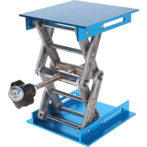 4"x4" Aluminum Router Lift Table Woodworking Engraving Lab Lifting Stand Rack Hot