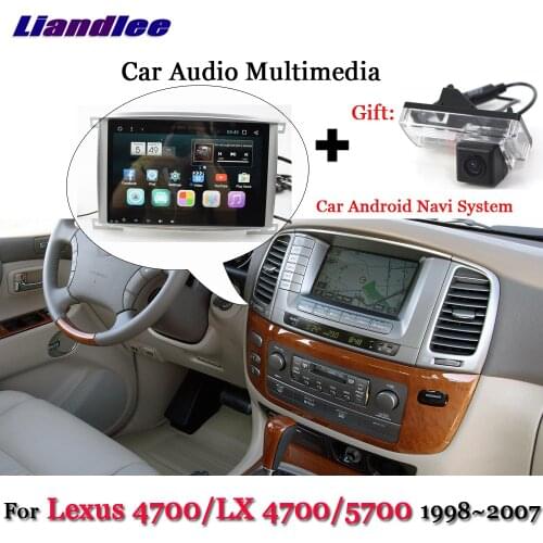 Car Android Multimedia System For Lexus LX 4700/5700 Stereo Radio BT GPS Navi MAP Navigation HD Screen