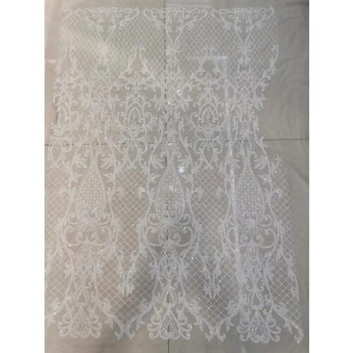 Bestway Latest French Tulle Lace Fabric L-5686810 High Quality Nigerian Women Wedding Sequins Embroidery African Lace